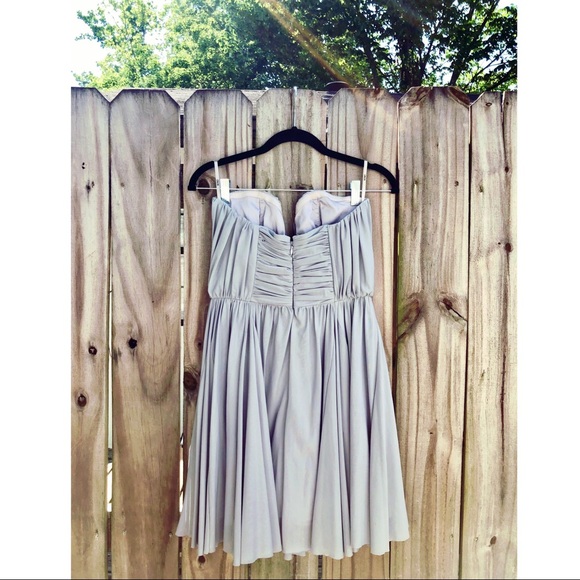 ASOS STRAPLESS COCKTAIL DRESS - Picture 4 of 8